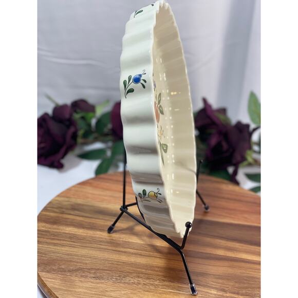 Vintage 1982 Asta Porcelain 10" Pie Platter - Made in Japan - Picture 5 of 8